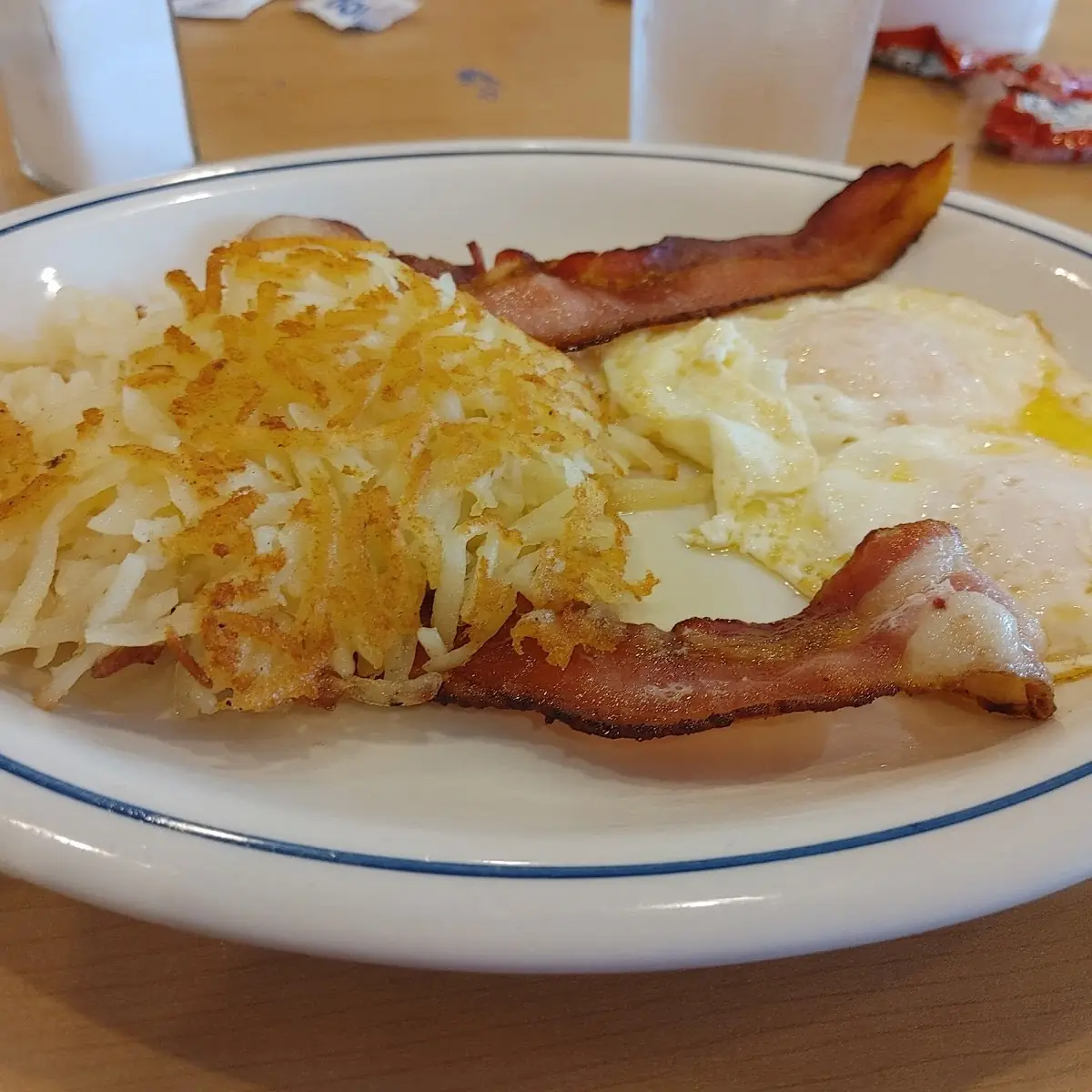 Biscuits and Gravy Bacon and Egg