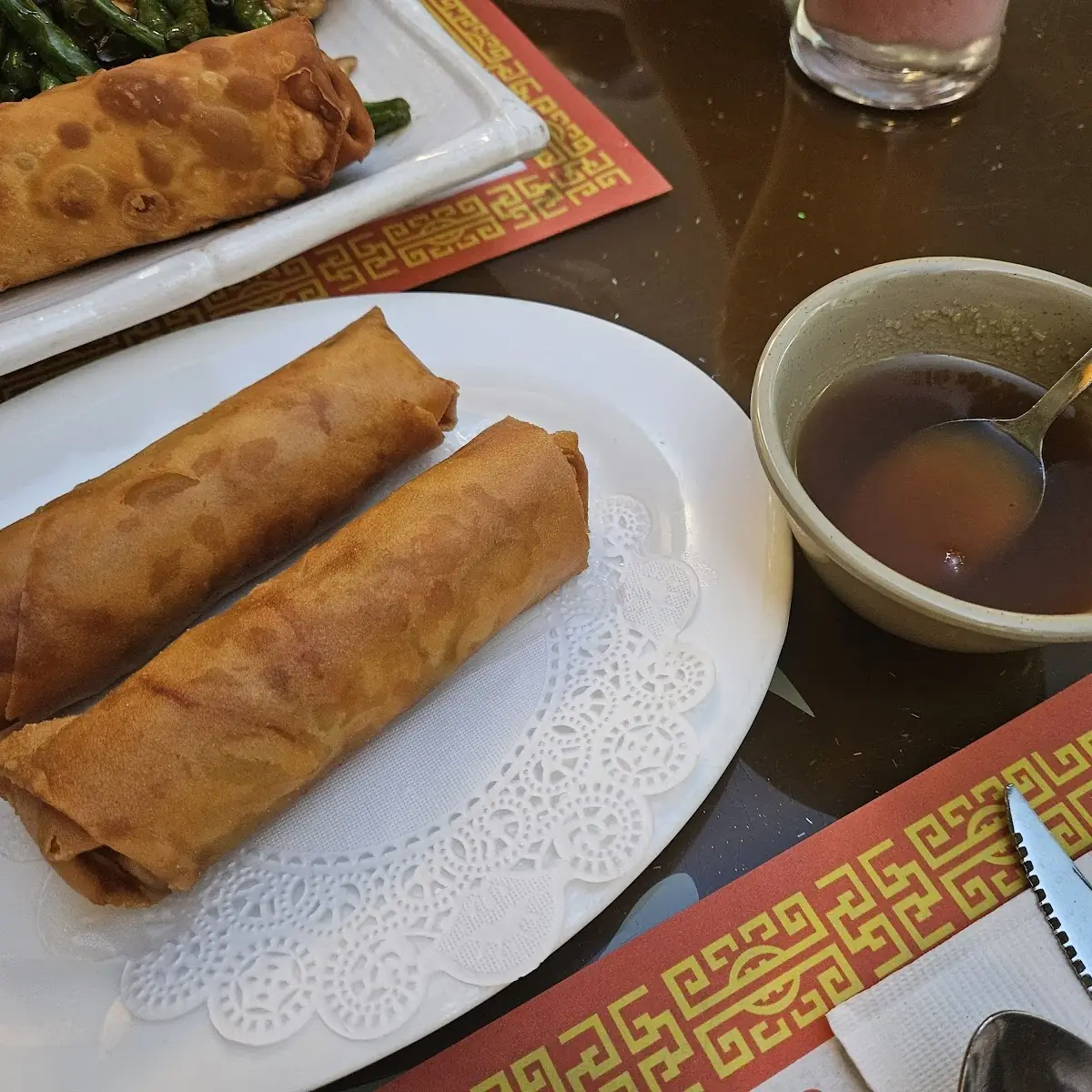 Four Happiness Egg Roll