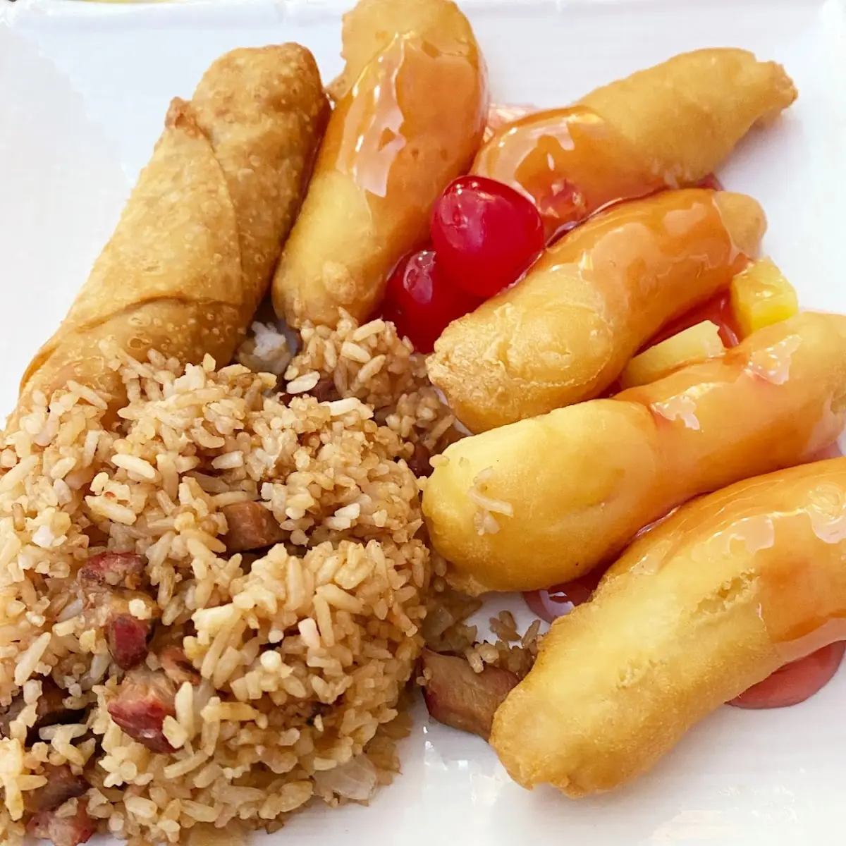 Sweet and Sour Chicken Fried Rice