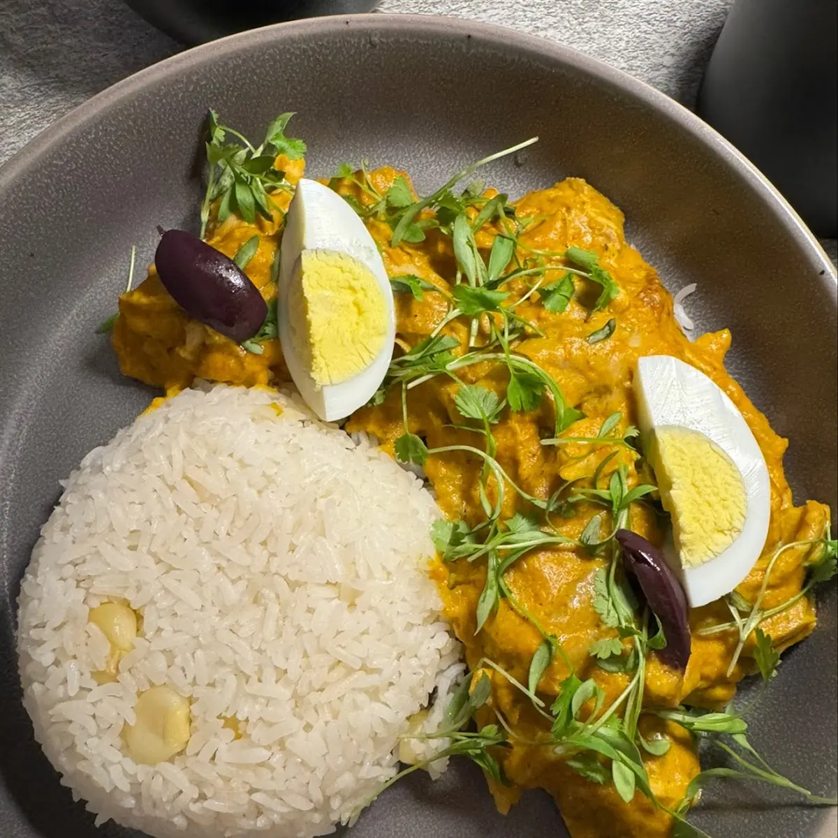 Aji Amarillo Chicken Curry