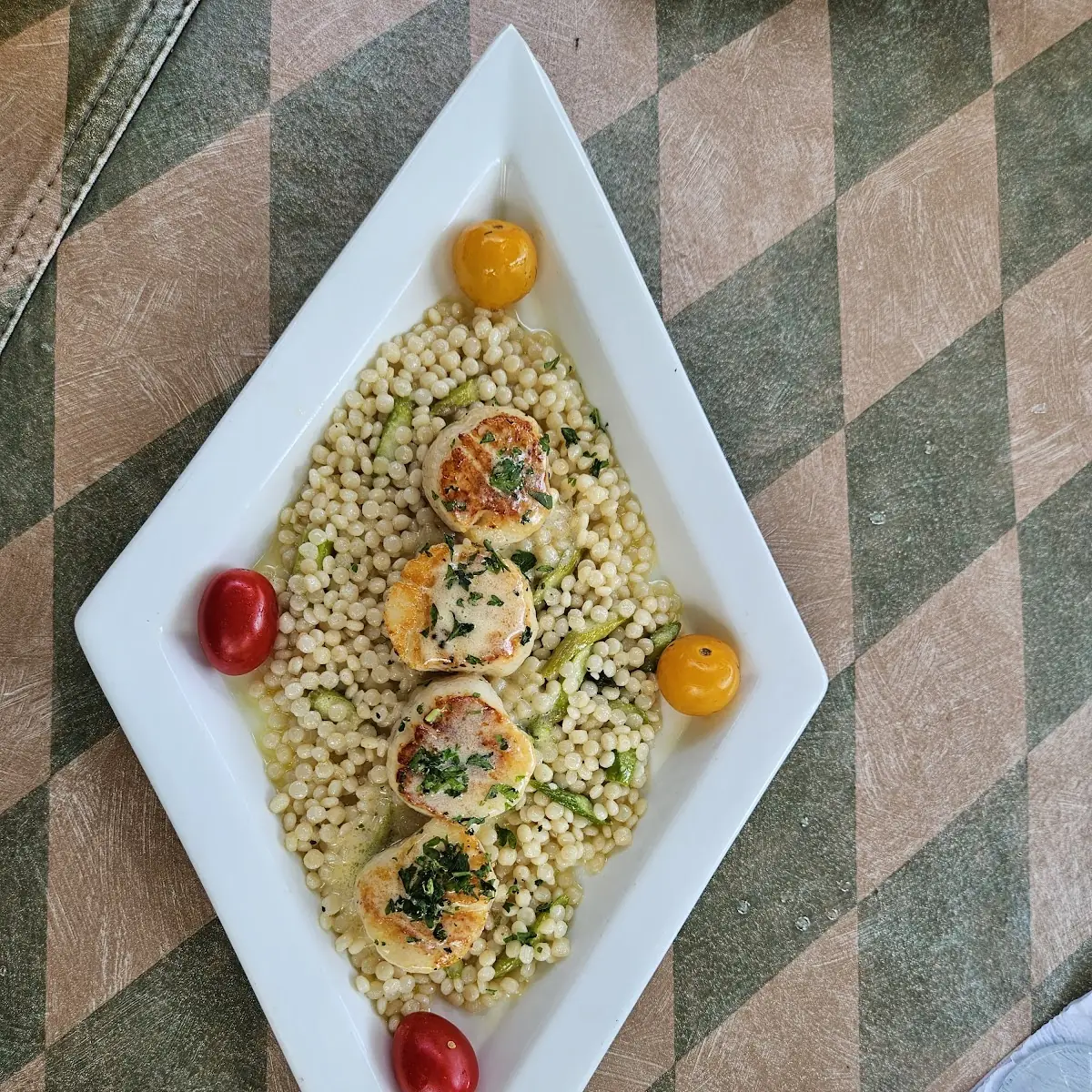 Pan Seared Scallops