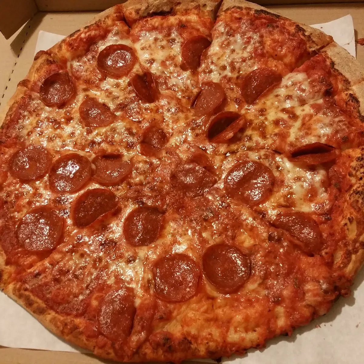 Pepperoni and Cheese Pizza