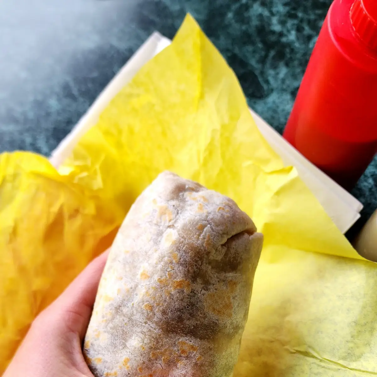 Chicken Fajita Burrito