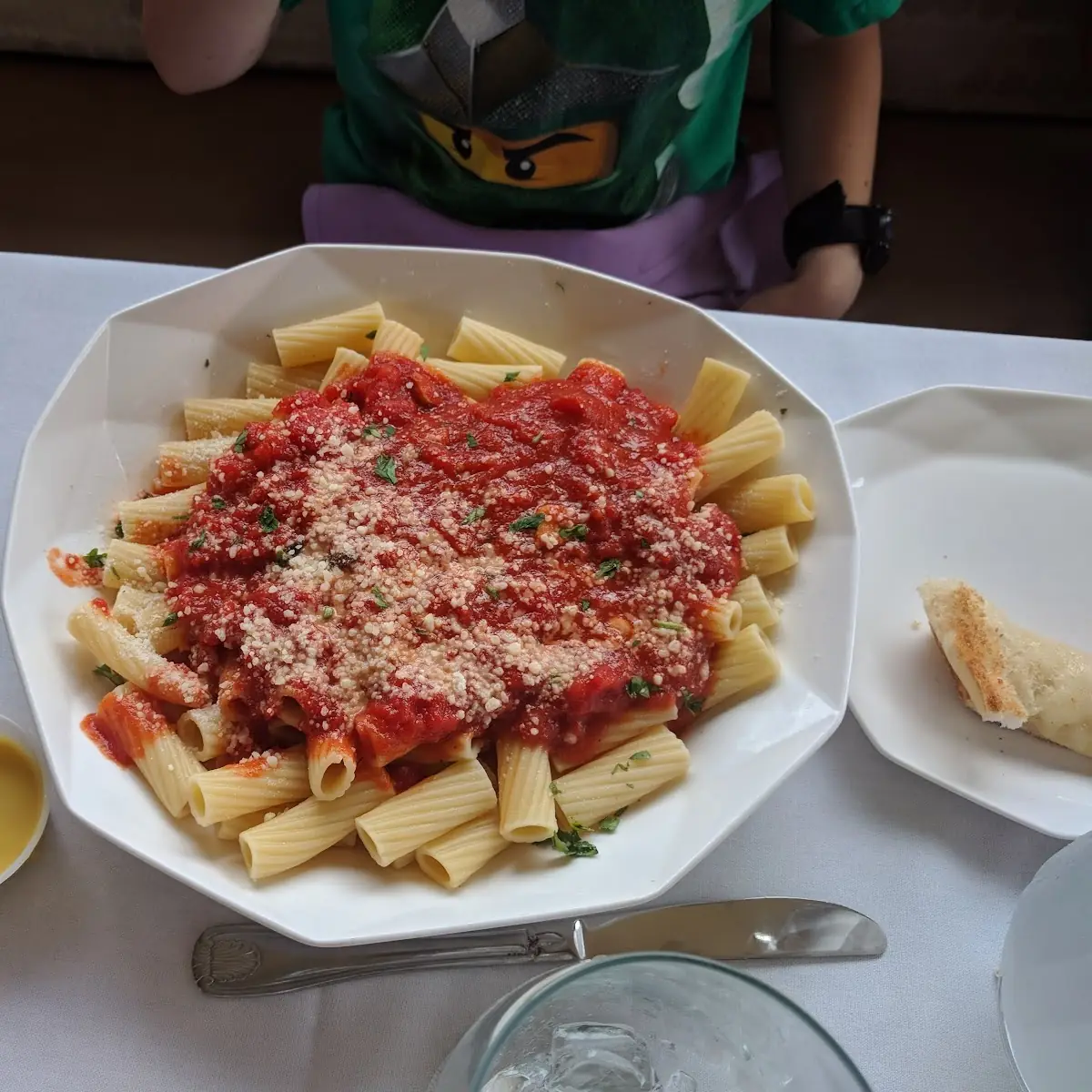 Rigatoni with Marinara Sauce