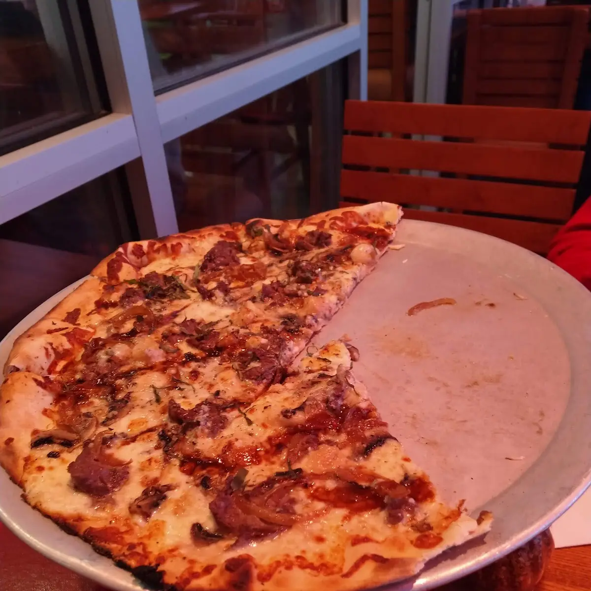 Steak Pizza