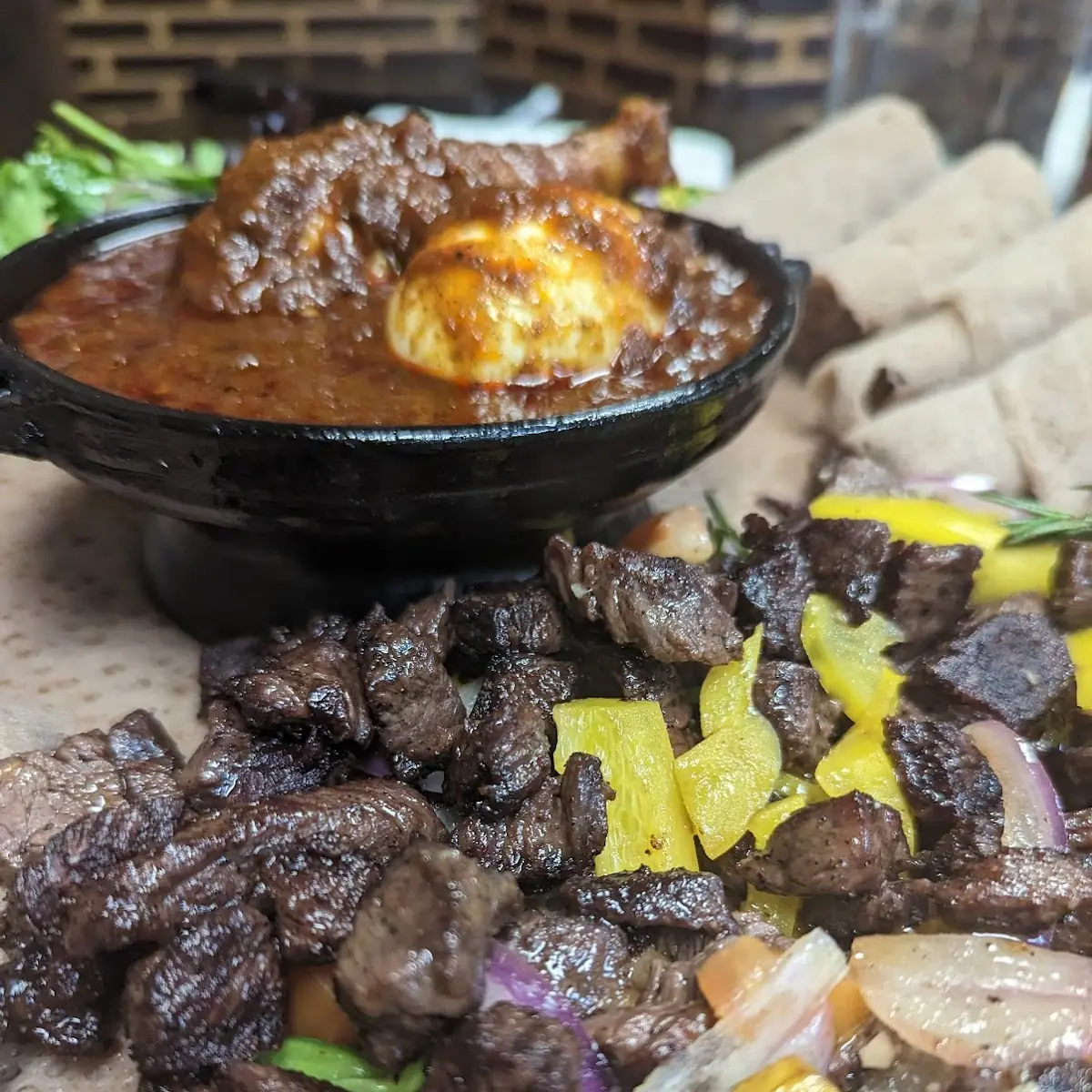 Lamb or Beef Tibs