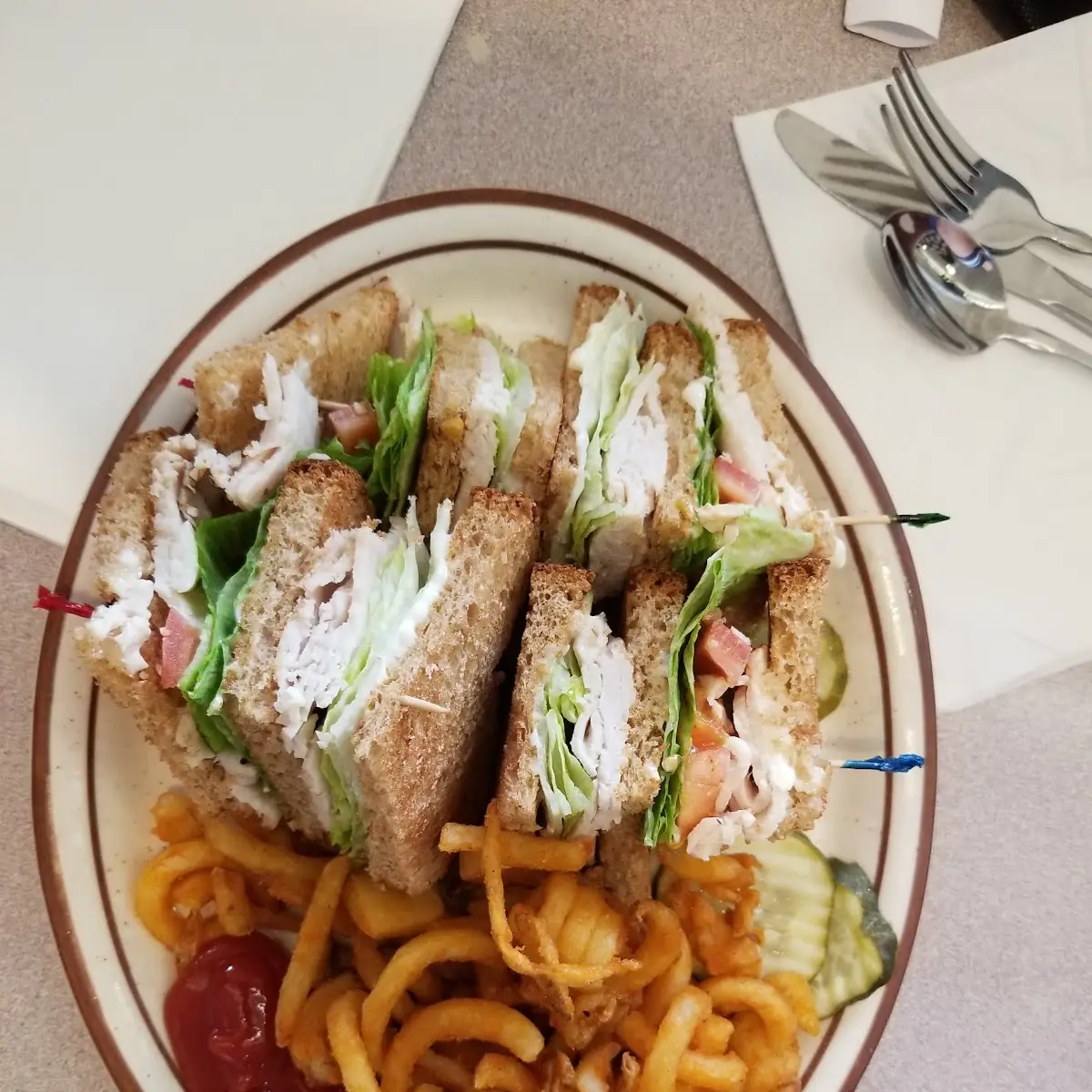 Turkey Club Sandwich