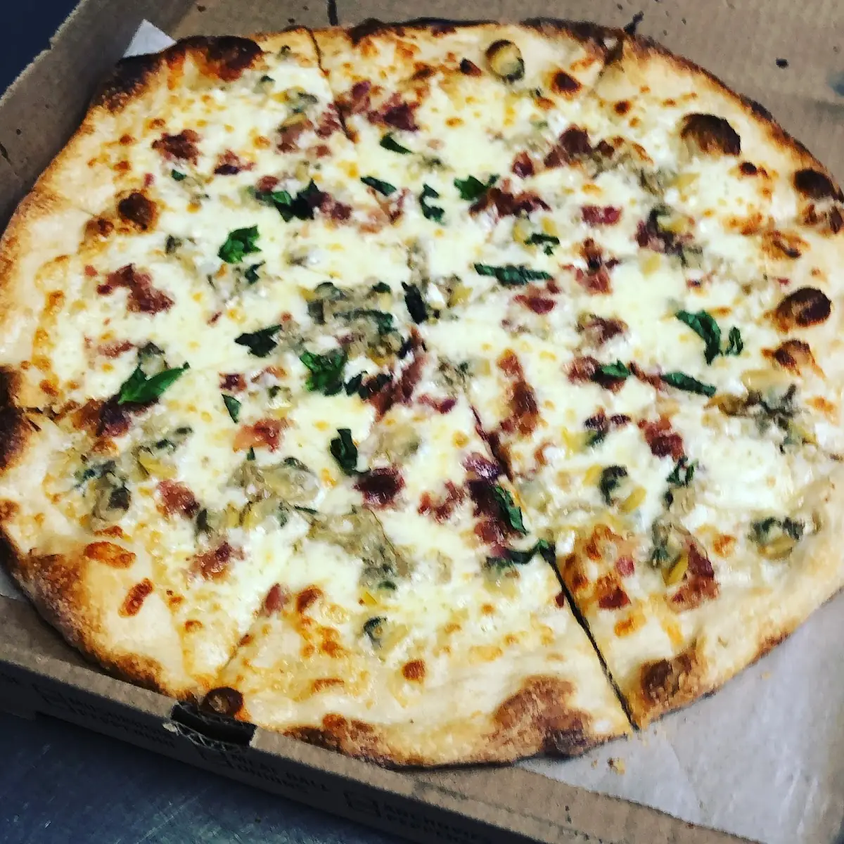 Chicken Broccoli Pizza