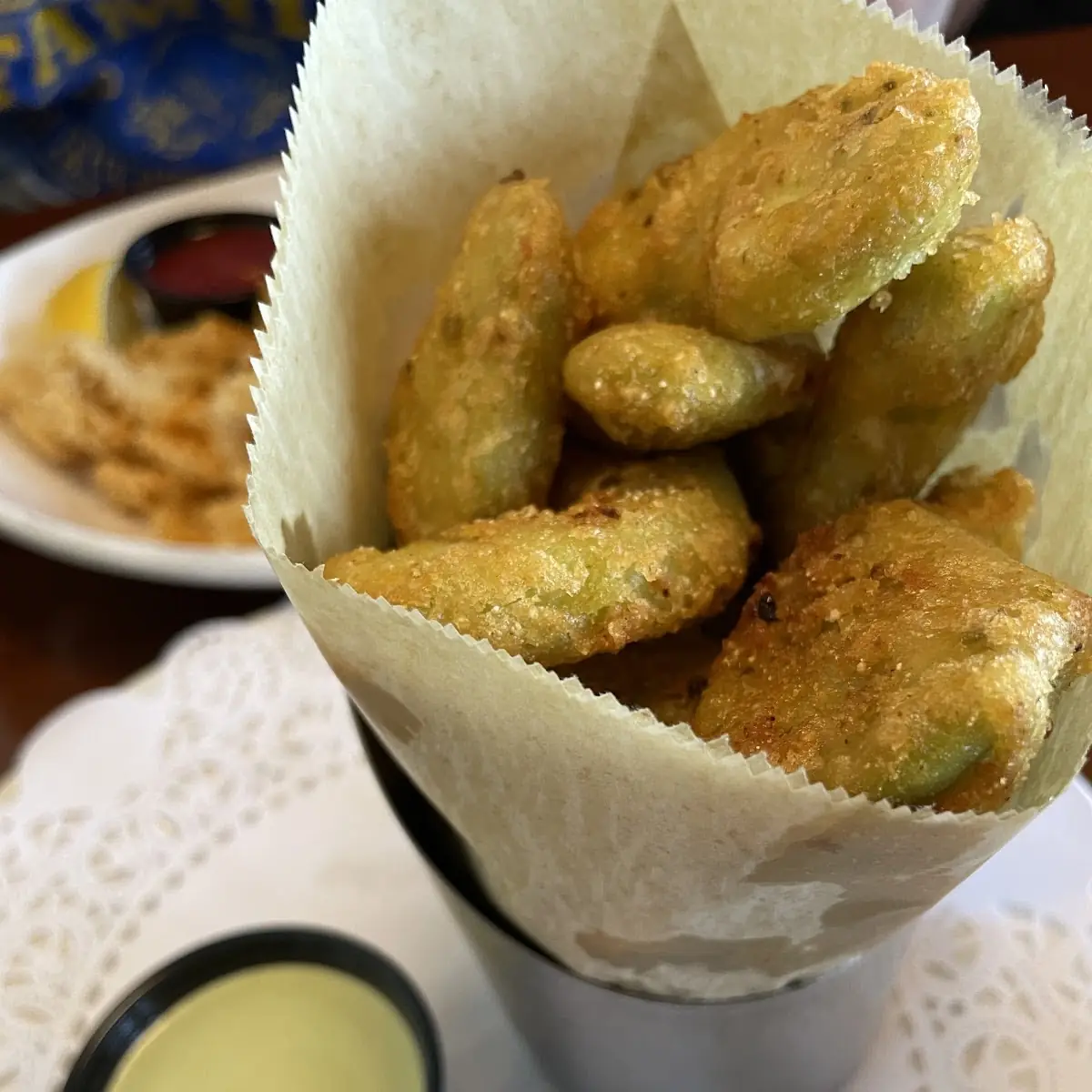 Brew-Fried Pickles