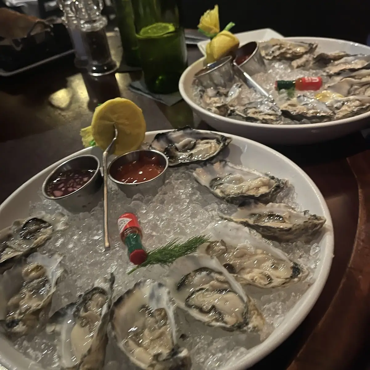 Oysters on a Half Shell