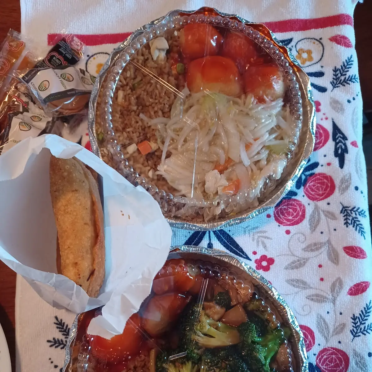 Combination Platters, China House Restaurant