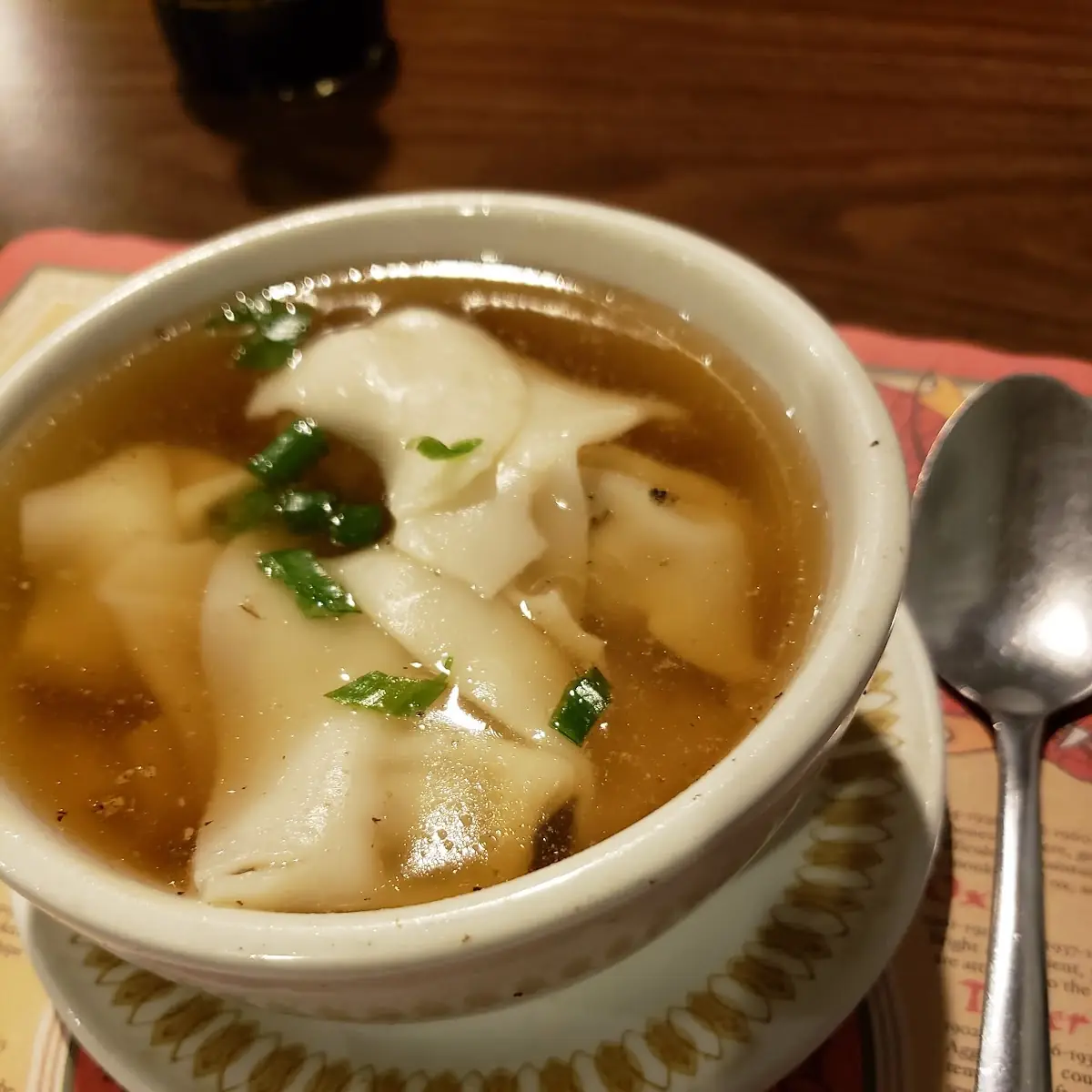 House Special Wonton Soup, China House Restaurant