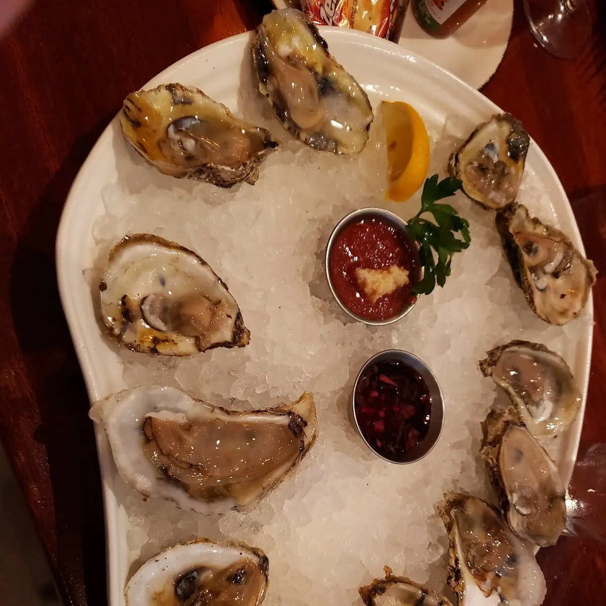 Oysters on the Half Shell