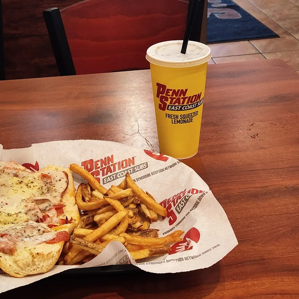 Pizza Sub & Fries