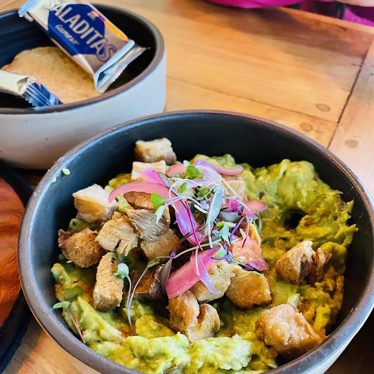 Pork Belly with Guacamole