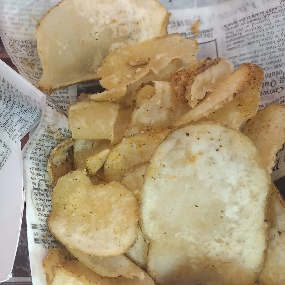 Ironbound Chips and Waffle Sweet Potatoes