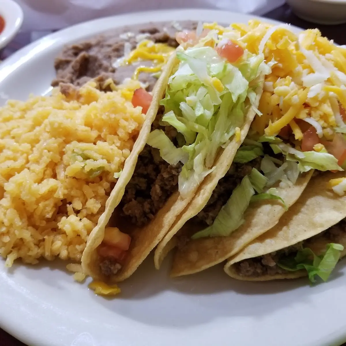 Crispy Taco Plate