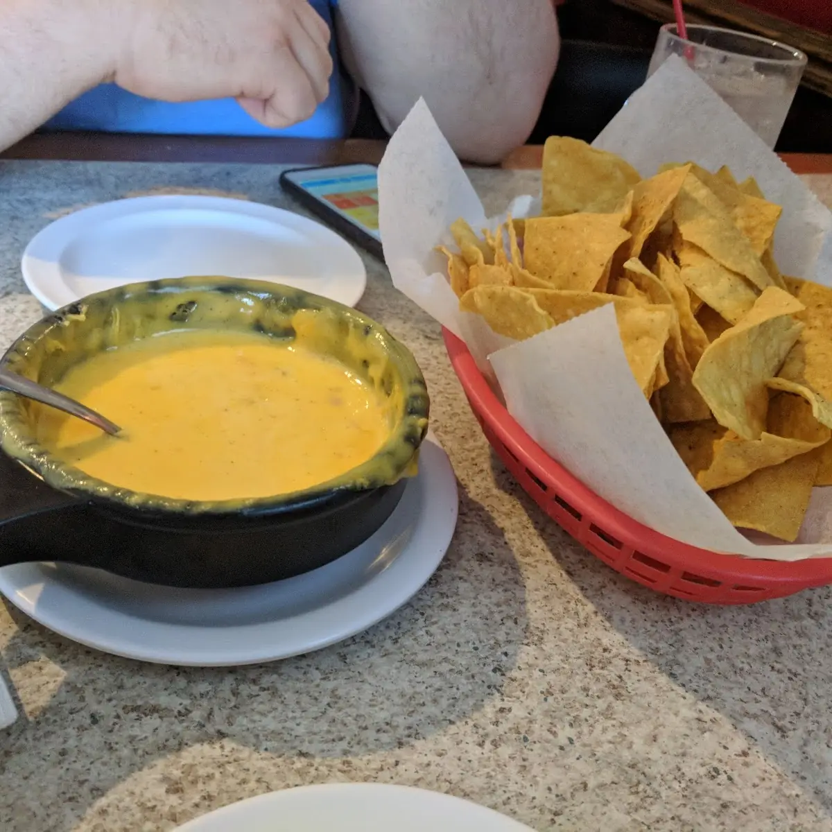 Caldo Largo Soup Especial Served with Chips & Bean Dip
