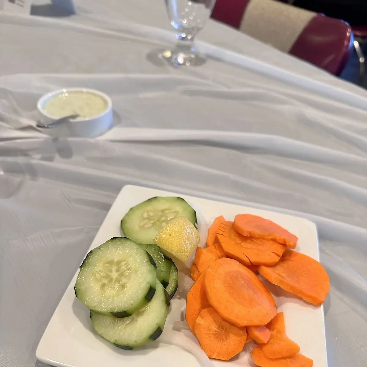 Carrot and Cucumber Salad Appetizer
