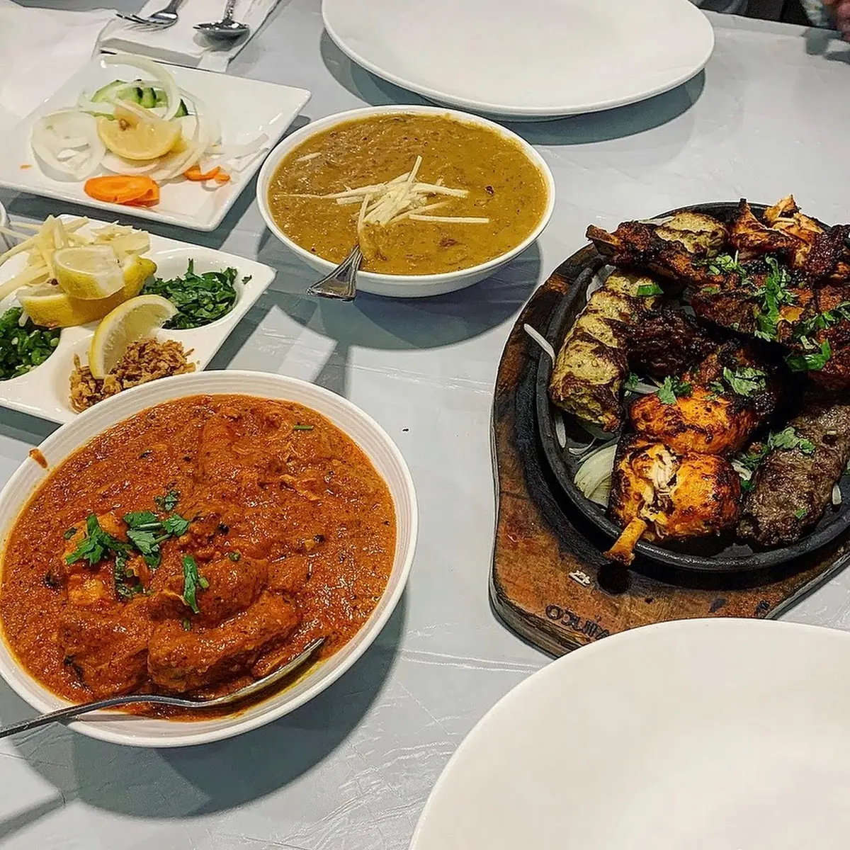 Lamb Chops with Garlic Naan