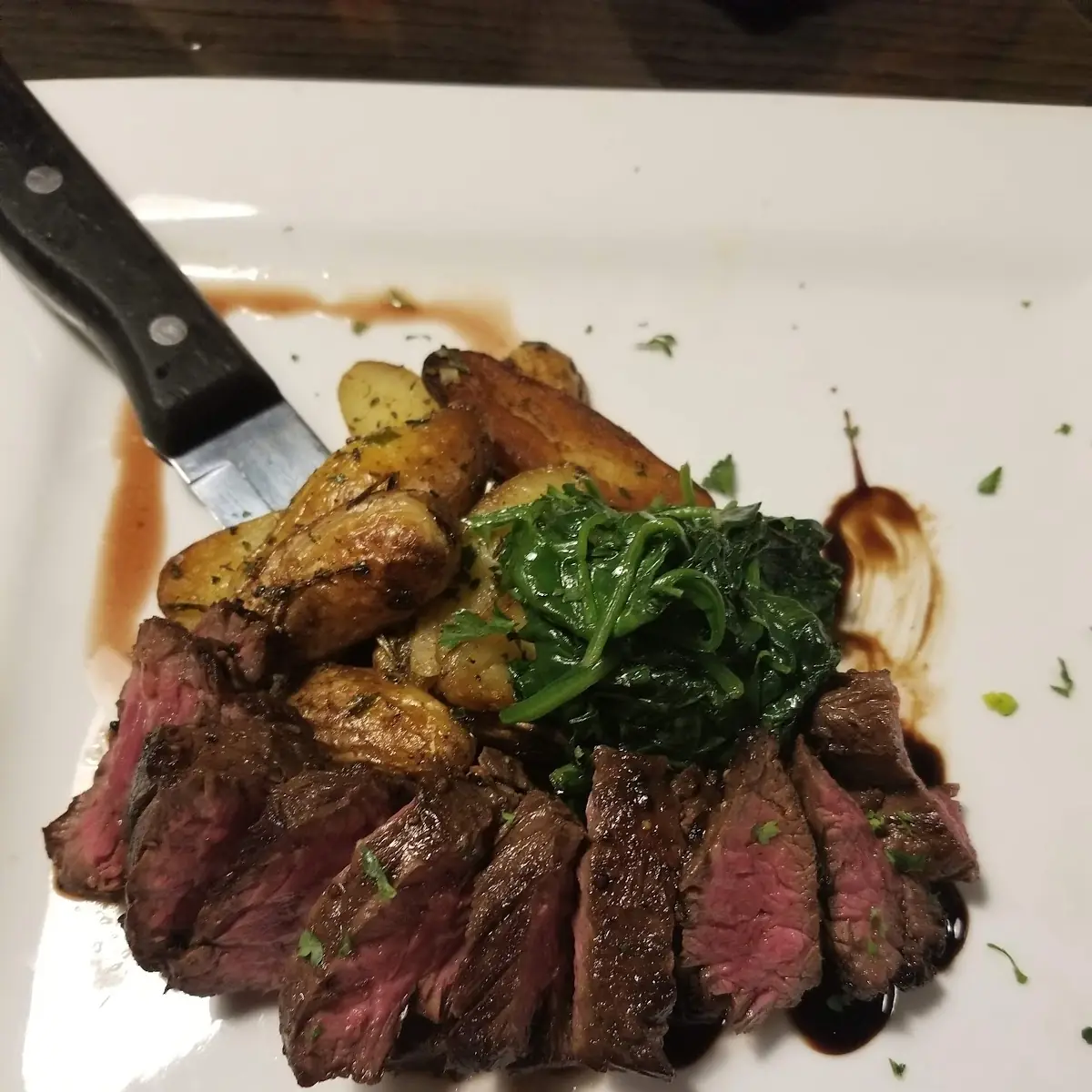 Chimichurri Flat-Iron Steak