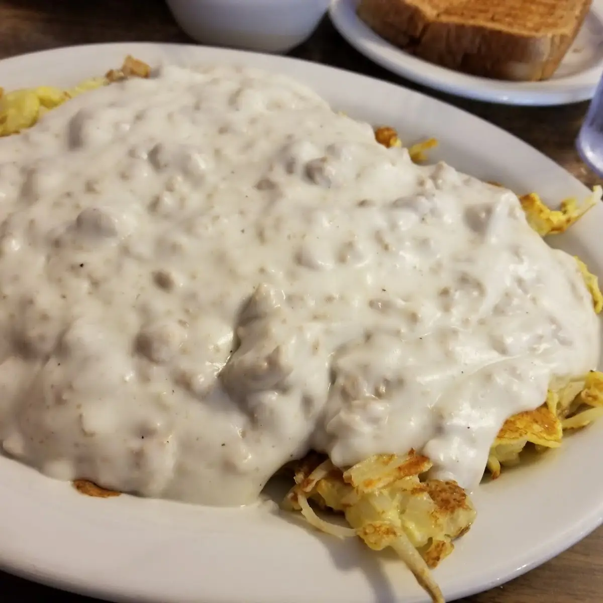 Sausage Gravy & Hash Browns