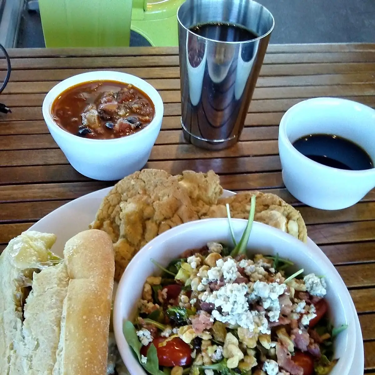 French Dip Chilli Brussels Salad