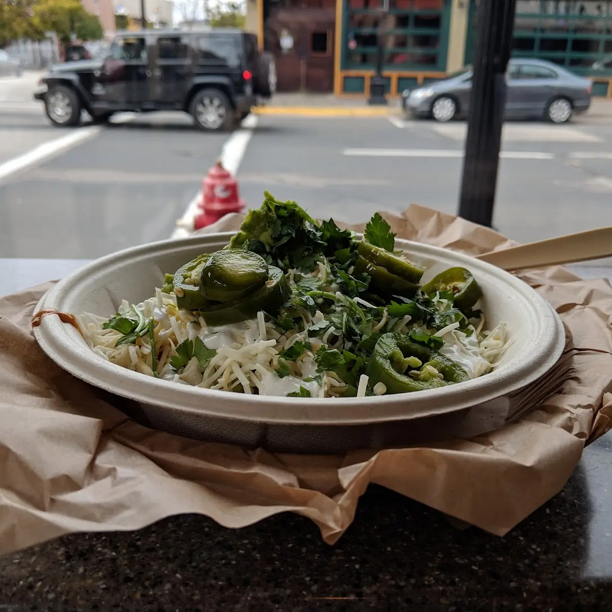 Brisket Burrito Bowl