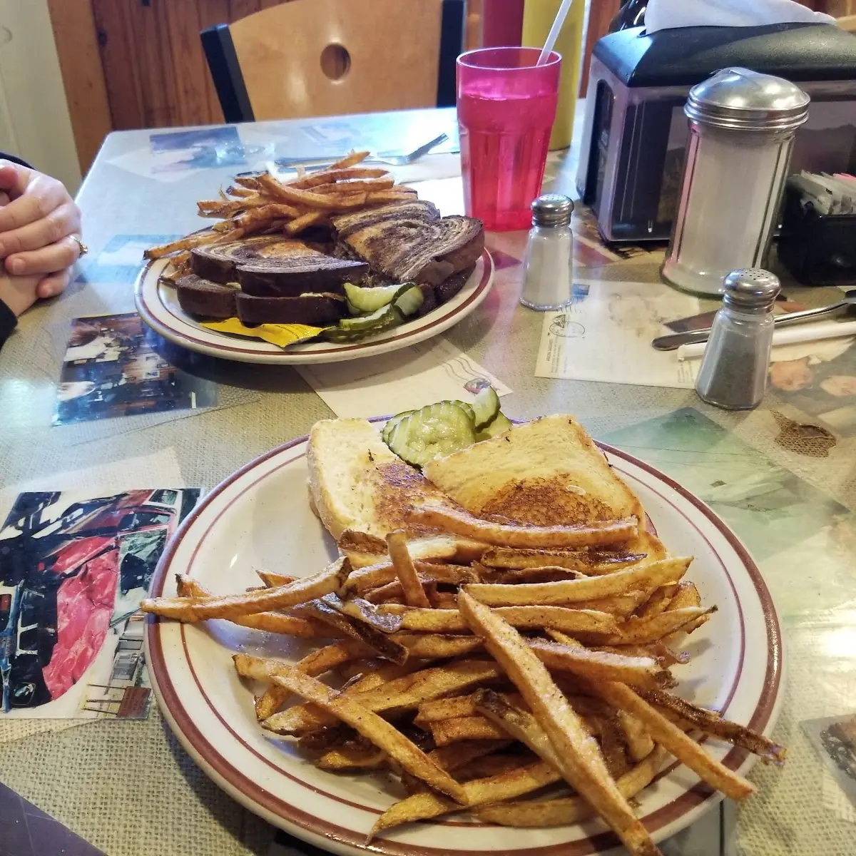 Patty Melt Plus Grilled Ham and Cheese