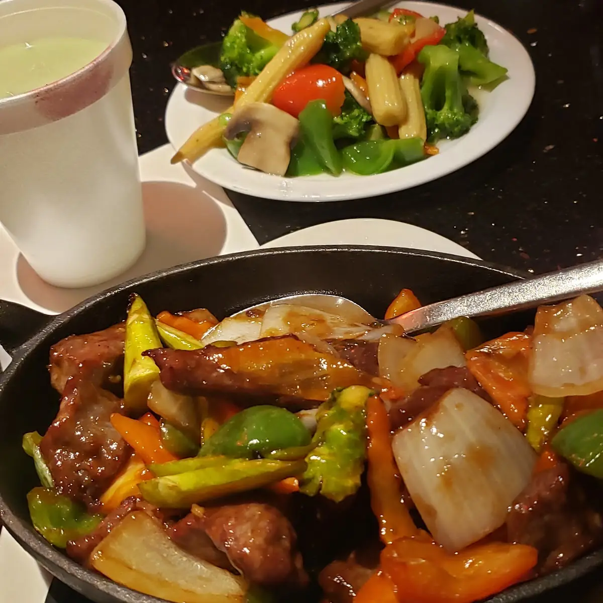 Sizzling Triple Delight