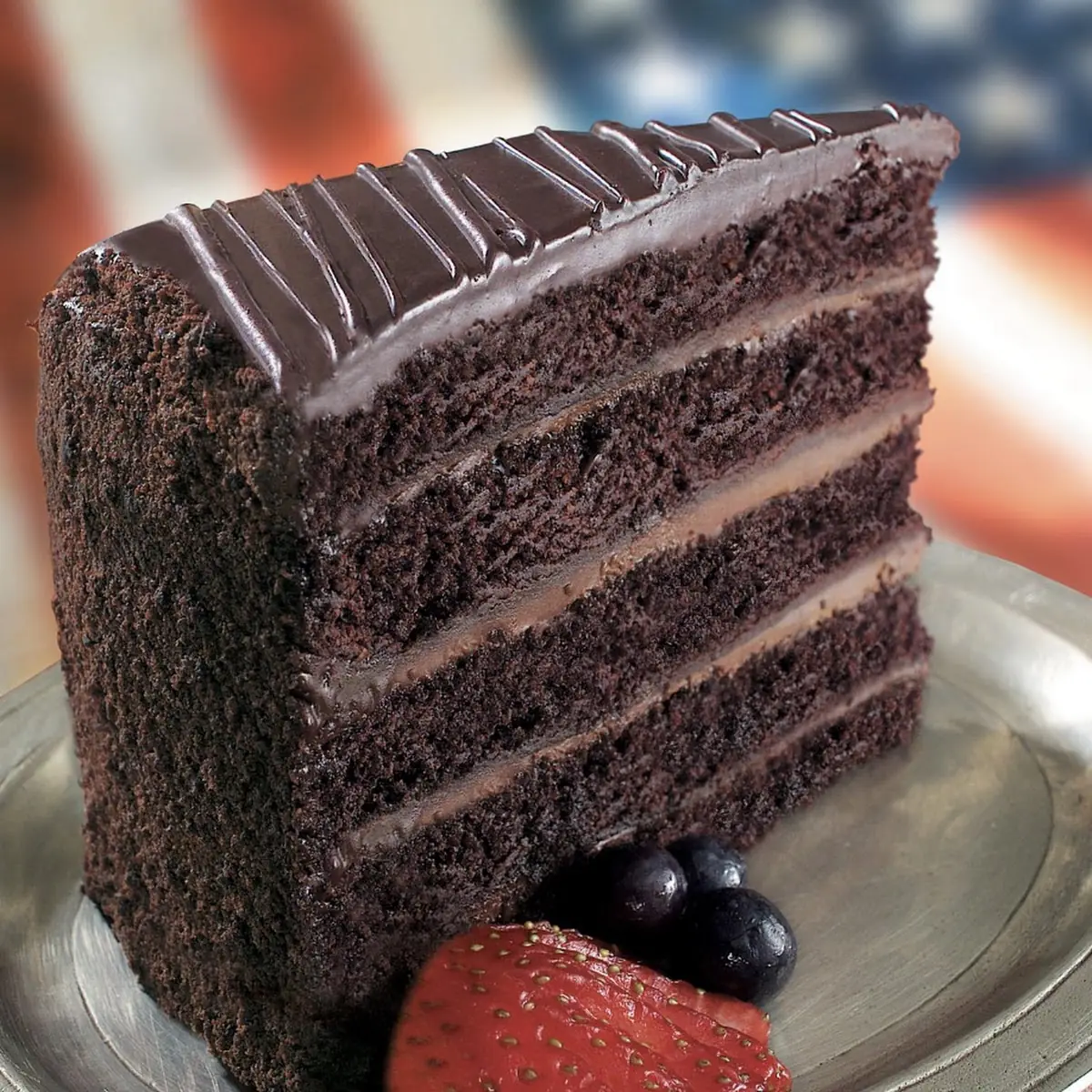 Double Chocolate Layer Cake