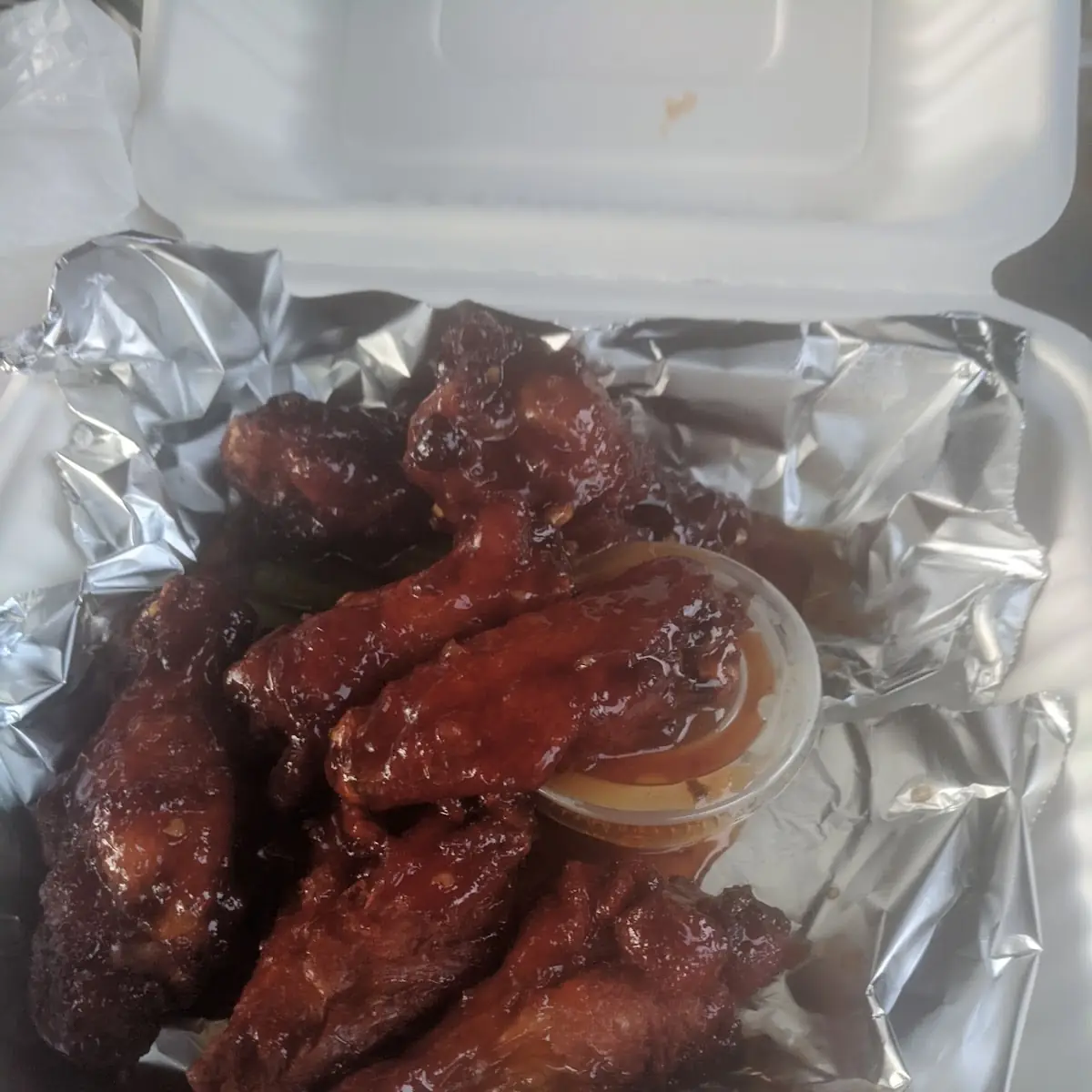 Sweet Red Pepper Hot Wings