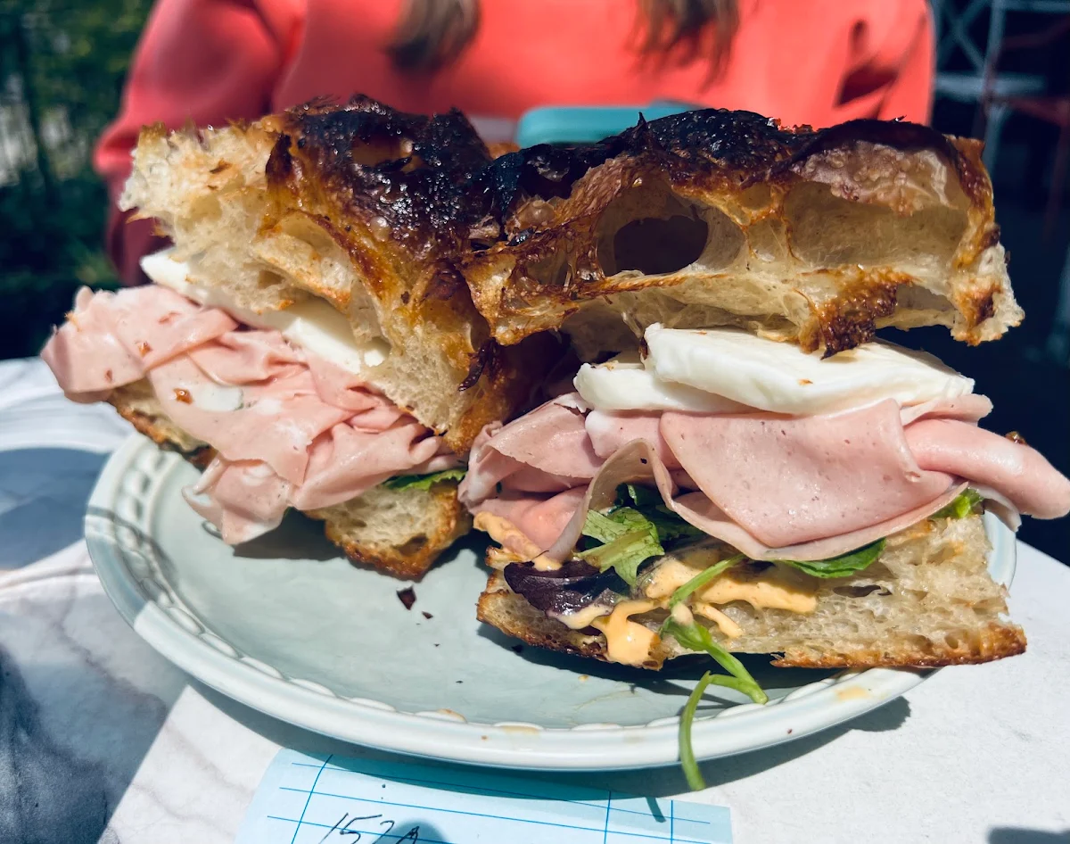 Mortadella Sandwich