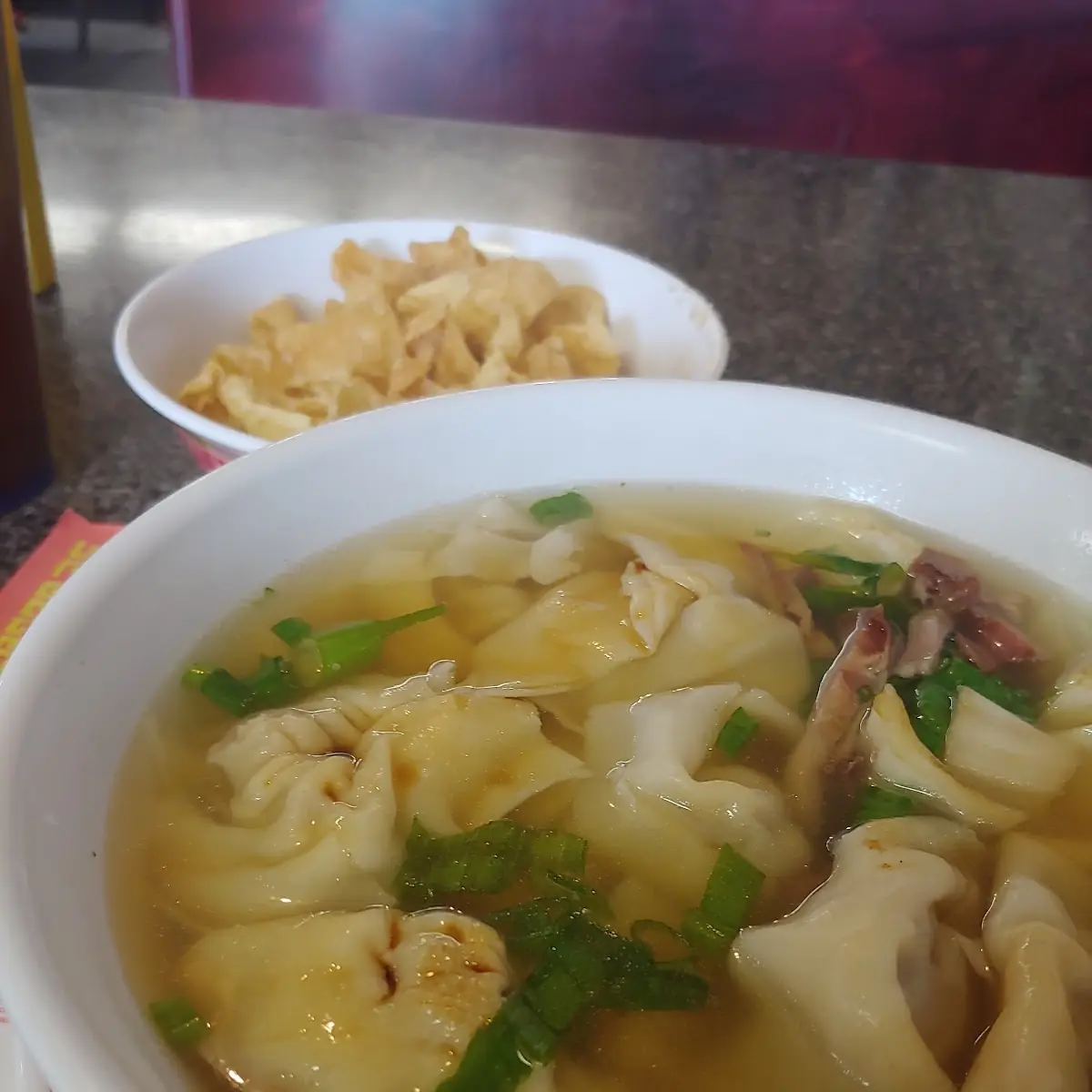 BBQ Pork Chow Won Ton