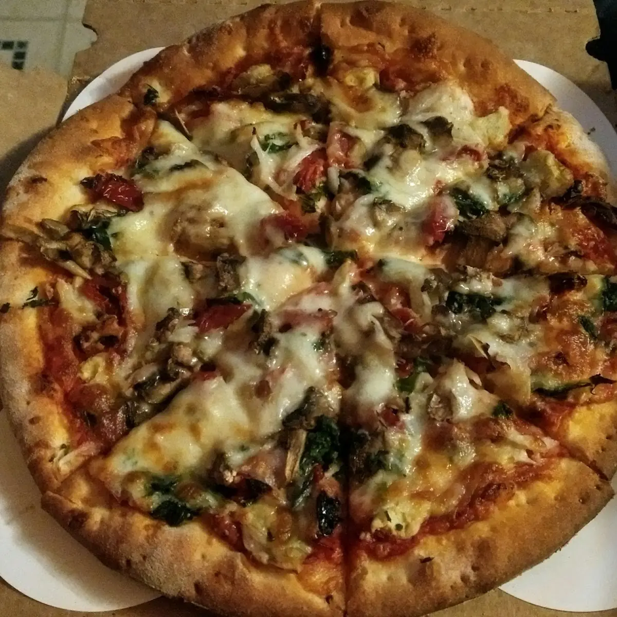 Personal Veggie Pizza