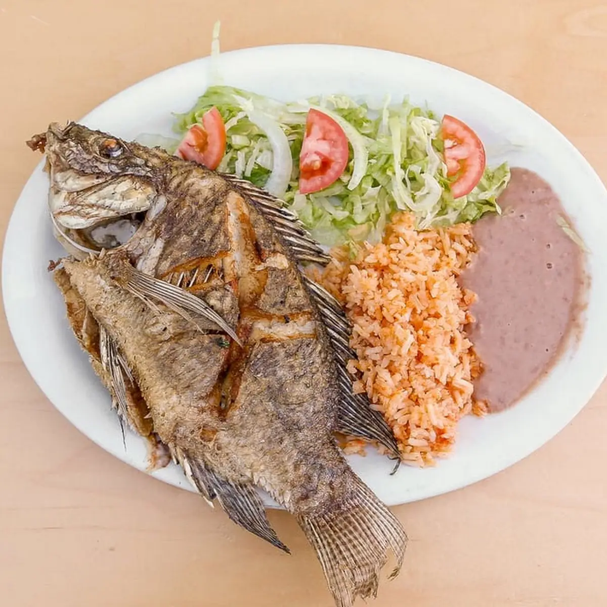 Mojarra Frita Fried Tilapia
