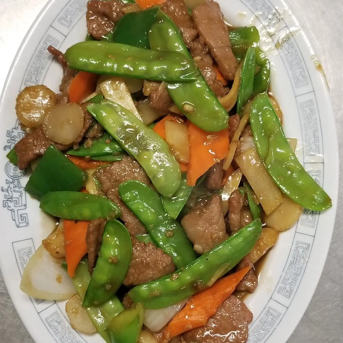 Beef with Snow Peas
