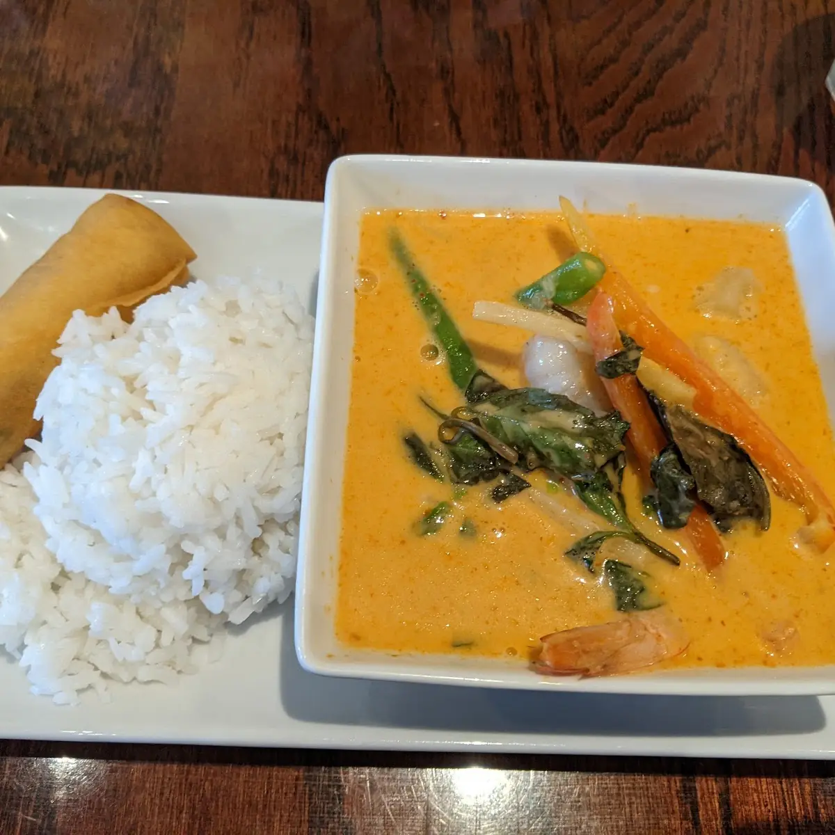 Red Curry with Chicken Lunch