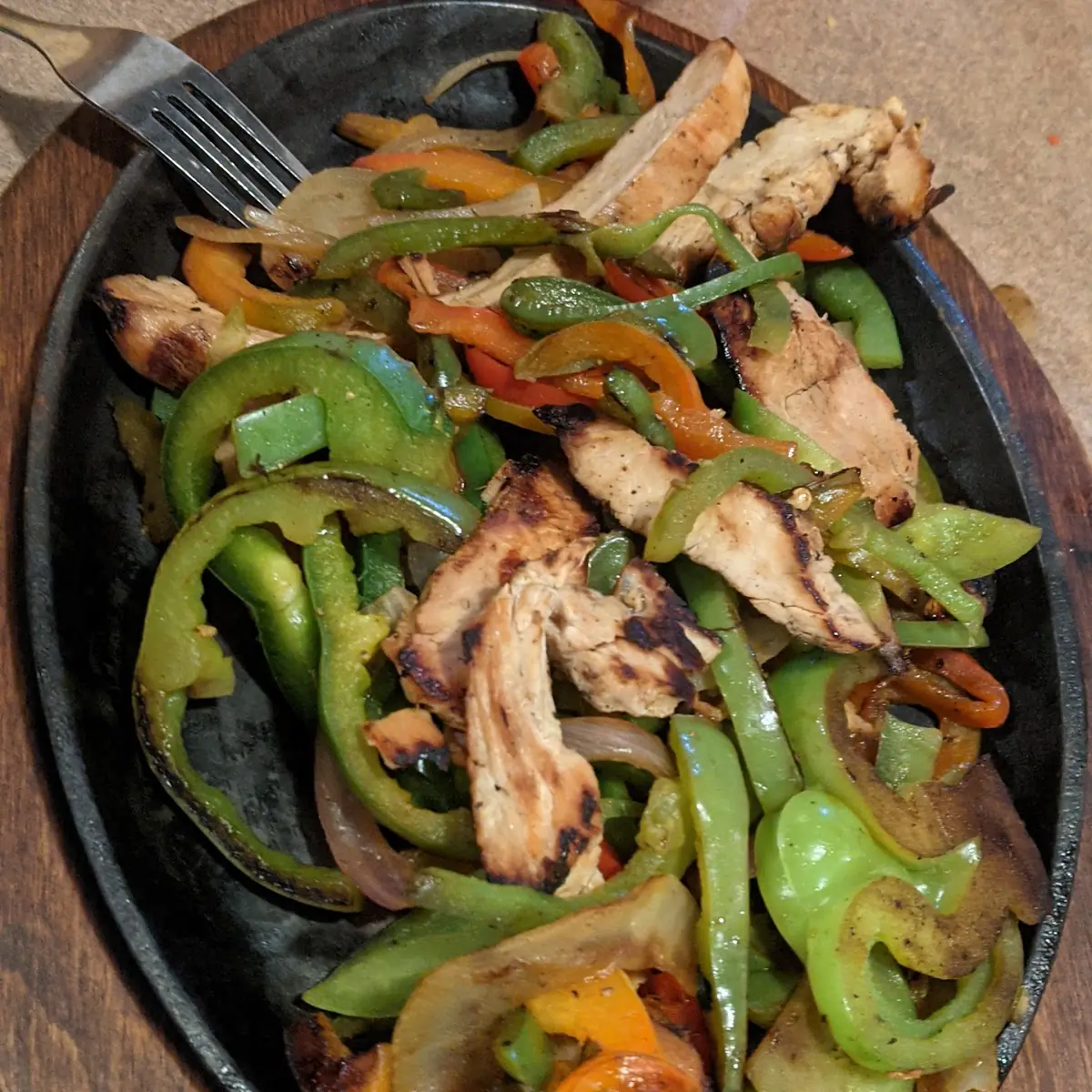 Chicken taco