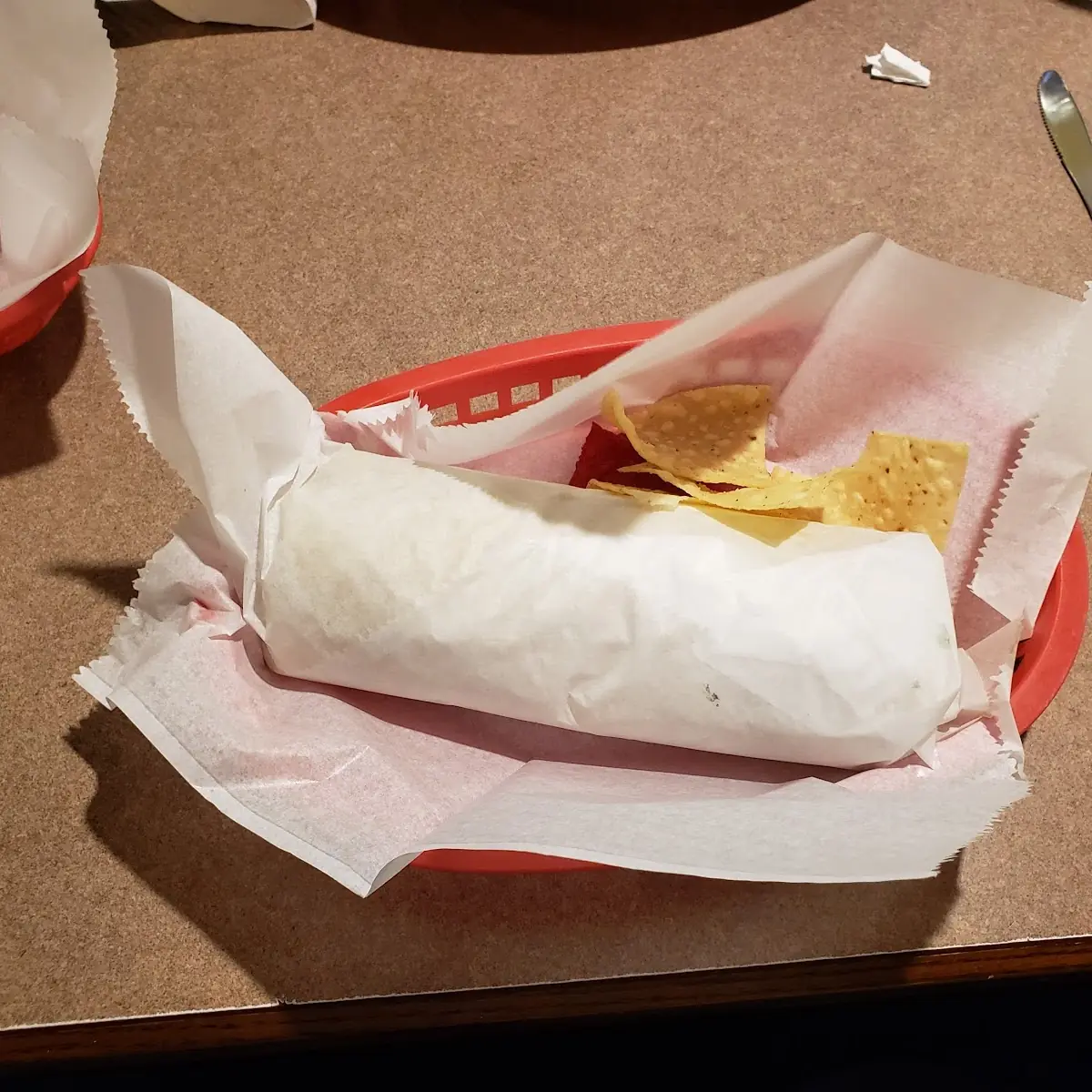 Shredded Beef burrito