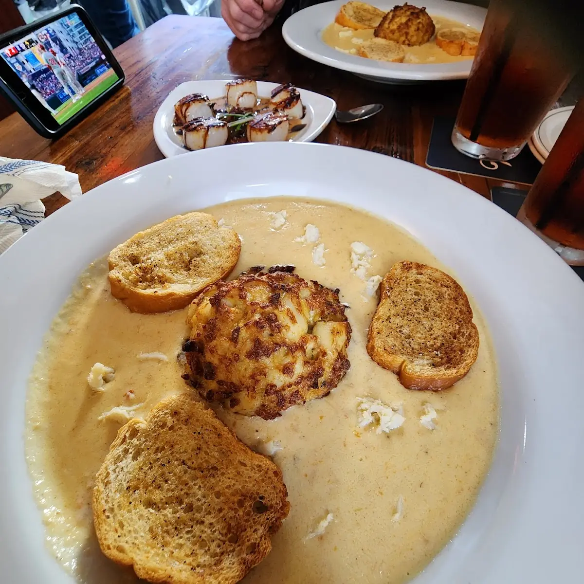 Drunken Crab Cake