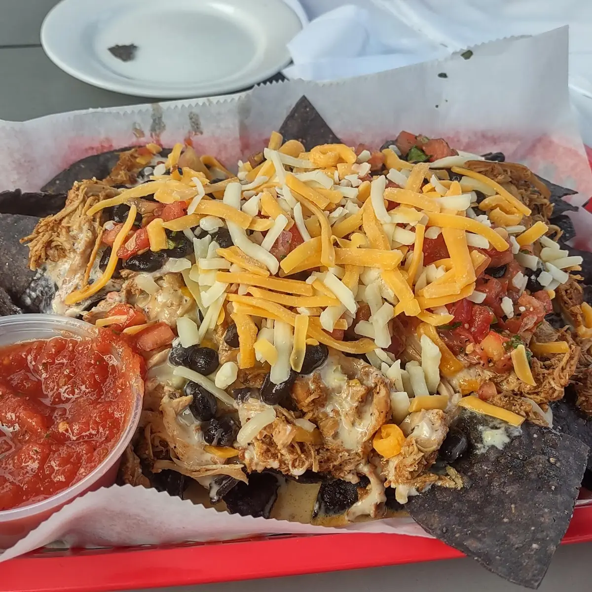 Pulled Chicken Nachos