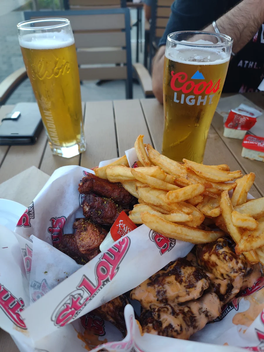 Pepper-Lime and Buffalo-Ranch All You Can Eat Wings, St. Louis Bar & Grill