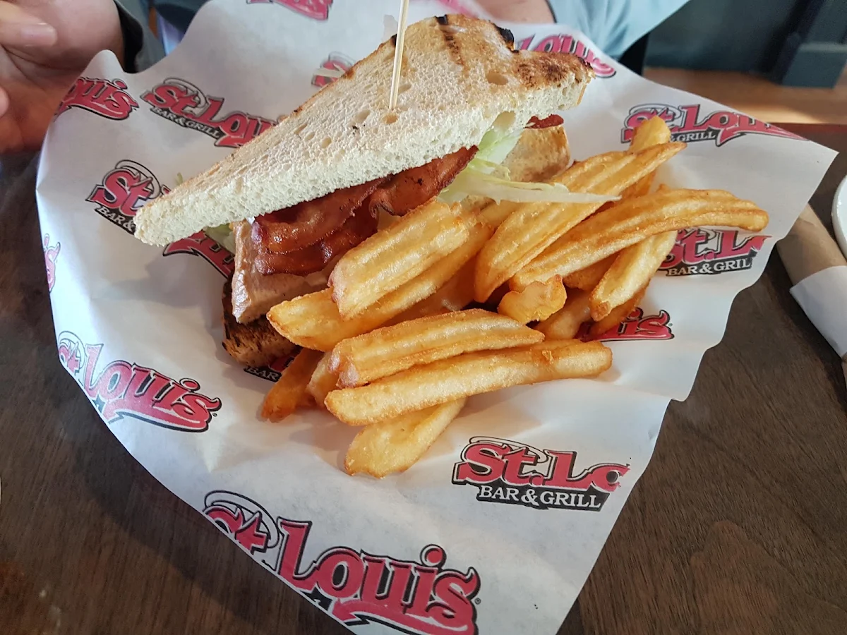 Triple Decker Club Sandwich, St. Louis Bar & Grill