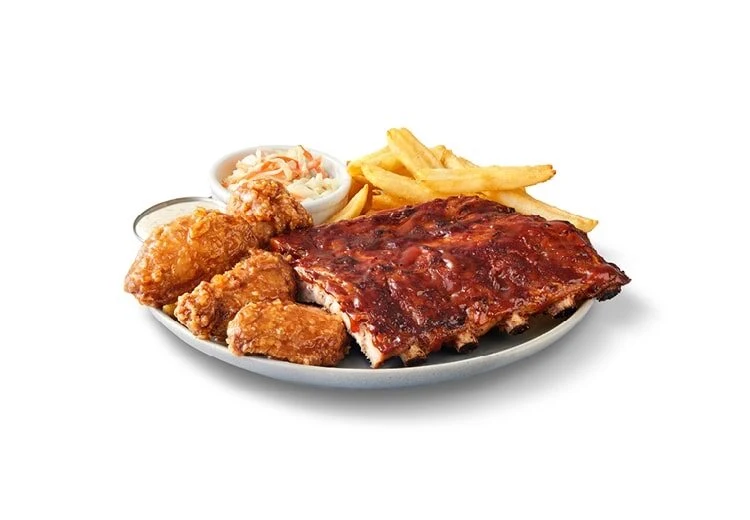Wing & Rib Combo, St. Louis Bar & Grill