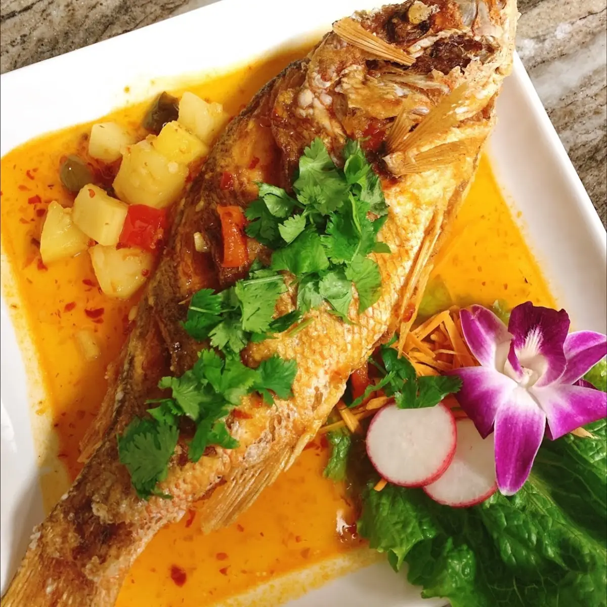 Panang Grilled Salmon