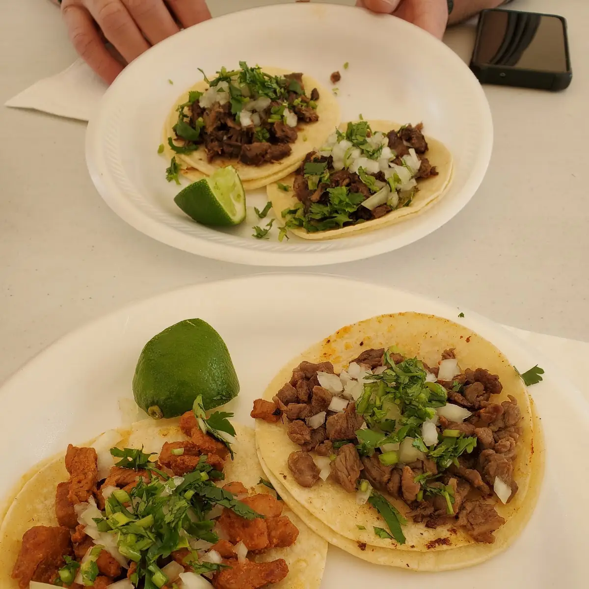 Bistek and Carnitas Tacos