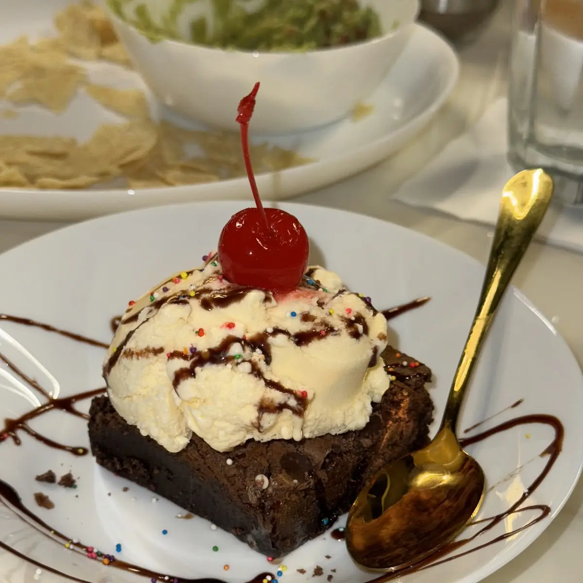 Brownie Sundae