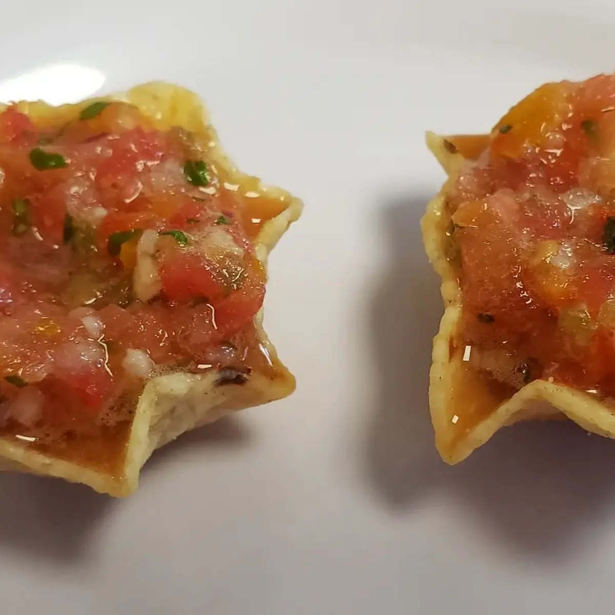 Freshly Made Salsa Cups