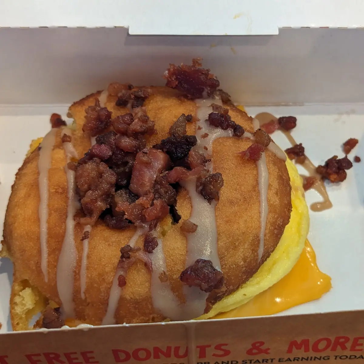 Bacon Egg Cheese Breakfast Sandwich